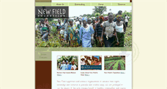 Desktop Screenshot of newfieldfound.org